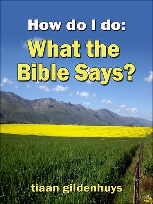 cover image of How do I do